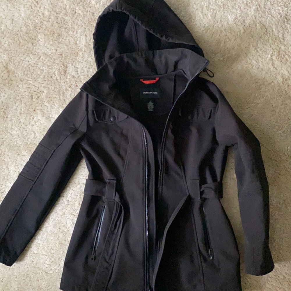 Women’s London Fog rain trench coat.